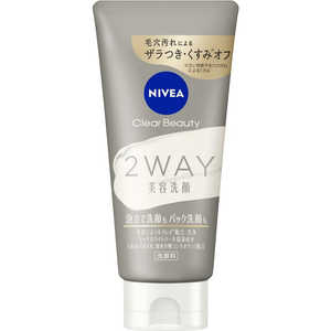 花王 ニベアクリアビューティー2WAY美容洗顔 120g 花王 ニベアクリアビューティー2WAY美容洗顔 120g