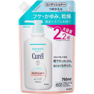 花王 Curel(キュレル)コンディショナー つめかえ用大容量 760mL 花王 Curel(キュレル)コンディショナー つめかえ用大容量 760mL