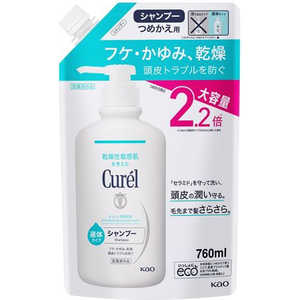 花王 Curel(キュレル)シャンプー つめかえ用大容量 760mL 