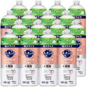 花王 【ケース販売】 キュキュット Natural Days+ 除菌 つめかえ用 700mL×16個 ワイルドフラワー & ハーブの香り 花王 【ケース販売】 キュキュット Natural Days+ 除菌 つめかえ用 700mL×16個 ワイルドフラワー & ハーブの香り