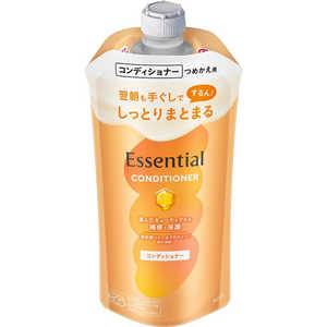 花王 Essential(エッセンシャル)しっとりまとまる コンディショナー つめかえ用 300mL 花王 Essential(エッセンシャル)しっとりまとまる コンディショナー つめかえ用 300mL