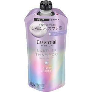 花王 Essential Premium(エッセンシャル プレミアム)うるおいバリアシャンプー グロウ&モイスト つめかえ用 340mL 花王 Essential Premium(エッセンシャル プレミアム)うるおいバリアシャンプー グロウ&モイスト つめかえ用 340mL