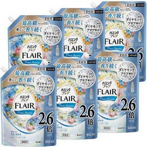 花王 (ケース) ハミングフレア フラワーハーモニー つめかえ用 940ml×6個 ハミング 花王 (ケース) ハミングフレア フラワーハーモニー つめかえ用 940ml×6個 ハミング