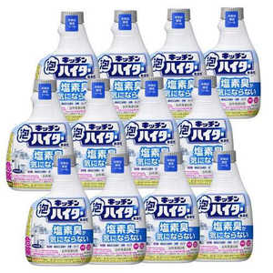 花王 (ケース) キッチン泡ハイター 無臭性 つけかえ用 400ml×12個 キッチン泡ハイター 花王 (ケース) キッチン泡ハイター 無臭性 つけかえ用 400ml×12個 キッチン泡ハイター