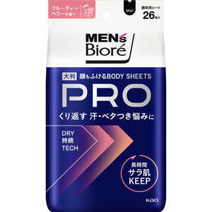花王 顔もふけるボディシートPRO クールタイプ アイスサボンの香り MEN's Biore メンズビオレ 花王 顔もふけるボディシートPRO クールタイプ アイスサボンの香り MEN's Biore メンズビオレ