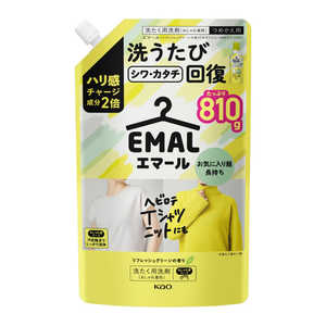 花王 エマール リフレッシュグリーンの香り つめかえ用 810g エマール 花王 エマール リフレッシュグリーンの香り つめかえ用 810g エマール