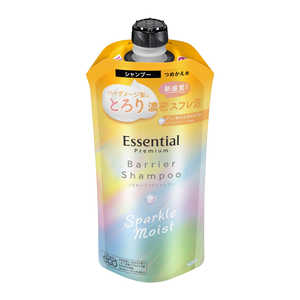 花王 エッセンシャル プレミアム うるおいバリアシャンプー スパークルモイスト つめかえ用 330ml エセPバリSPスパカエ 花王 エッセンシャル プレミアム うるおいバリアシャンプー スパークルモイスト つめかえ用 330ml エセPバリSPスパカエ