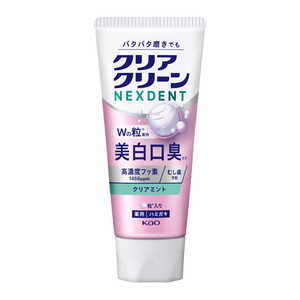 花王 クリアクリーンNEXDENT美白口臭クリアミント 110g クリアCネクスDビハクCM