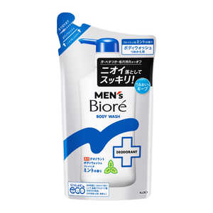 花王 メンズビオレ薬用デオドラントボディウォッシュフレッシュなミントの香りつめかえ用360ml MビオレDBWミントカエ