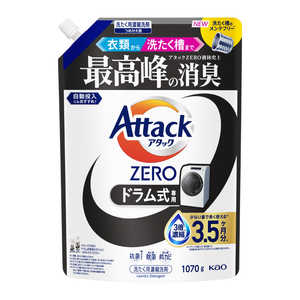 花王 アタックZEROドラム式専用つめかえ用1070g アタック AZドラムカエ1070G