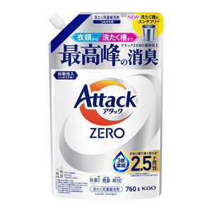 花王 アタックZEROつめかえ用760g アタック AZカエ760G