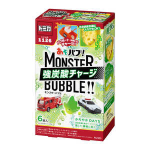 花王 バブモンスターバブルかろやかDAYSトミカデザイン6錠入 バブ 