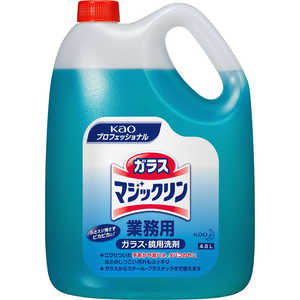 花王 ガラスマジックリン つめかえ用 業務用 4.5L 〔住居用洗剤〕 花王 ガラスマジックリン つめかえ用 業務用 4.5L 〔住居用洗剤〕