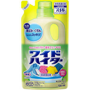 花王 ワイドハイター つめかえ用 720ml 〔漂白剤〕 花王 ワイドハイター つめかえ用 720ml 〔漂白剤〕
