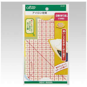 クロバー アイロン定規 25-057 クロバー アイロン定規 25-057