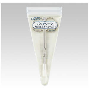 クロバー パッチワーク糸切はさみ ソリ刃 9cm 36-638