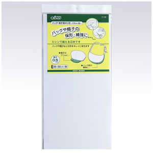 クロバー バッグ・帽子用ポリ芯 0.5mm 白 57-356 クロバー バッグ・帽子用ポリ芯 0.5mm 白 57-356