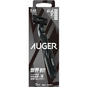 貝印 AUGER コンボパック ホルダー＋替刃6個付 