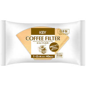 キーコーヒー KEY コーヒーフィルター 1~2人用 台形 ｺｰﾋｰﾌｨﾙﾀｰ