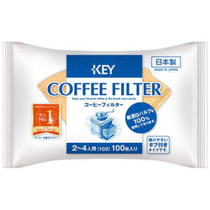 キーコーヒー KEY コーヒーフィルター 2~4人用 台形 コーヒーフィルター キーコーヒー KEY コーヒーフィルター 2~4人用 台形 コーヒーフィルター