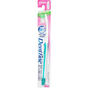 クリエイト Dentfine(デントファイン) 歯ブラシ ラバークリップ ストレート普通 1本入り 