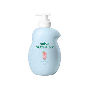 クラシエ ナイーブ ボディソープ ひんやり桃ソーダ ポンプ530mL 