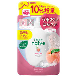 クラシエ ナイーブ ボディソープ(桃の葉エキス配合)詰替用10%増量 396mL 