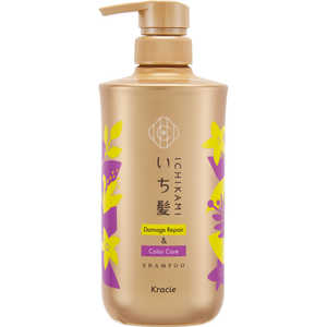 クラシエ いち髪 ダメージリペア&カラーケアシャンプー ポンプ 本体 480mL クラシエ いち髪 ダメージリペア&カラーケアシャンプー ポンプ 本体 480mL