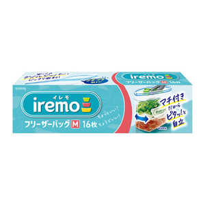 クレハ イレモ(iremo)フリーザーバッグ M 16枚 イレモフリザM
