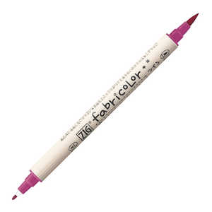 呉竹 ZIGfabricolorツインダークピンク TC-4000A-027 呉竹 ZIGfabricolorツインダークピンク TC-4000A-027