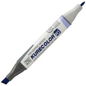 呉竹 ZIG(ジグ) 油性カラーペン KURECOLOR TWIN WS DULL BLUE KC-3000N-367 呉竹 ZIG(ジグ) 油性カラーペン KURECOLOR TWIN WS DULL BLUE KC-3000N-367