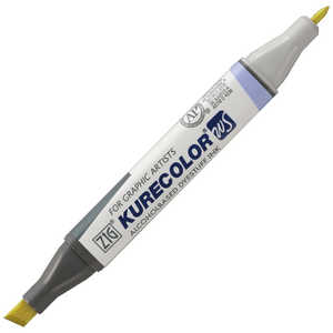 呉竹 ZIG(ジグ) 油性カラーペン KURECOLOR TWIN WS CREAM YELLOW KC-3000N-421