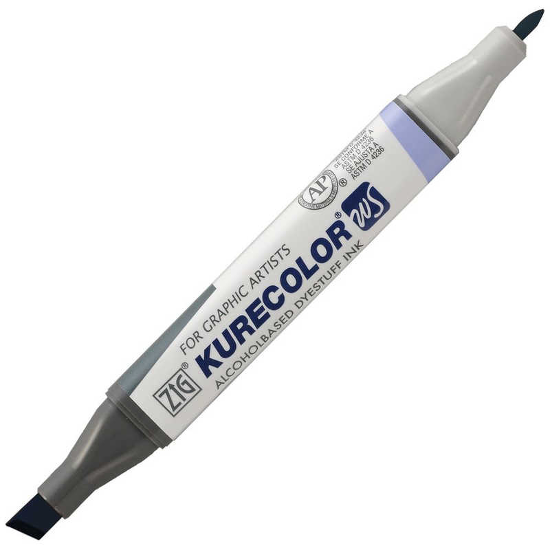 呉竹 呉竹 ZIG(ジグ) 油性カラーペン KURECOLOR TWIN WS BLUE GRAY KC-3000N-832 KC-3000N-832