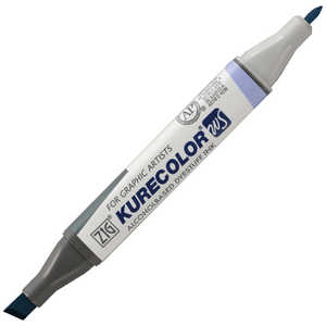 呉竹 ZIG(ジグ) 油性カラーペン KURECOLOR TWIN WS BLUE GRAY3 KC-3000N-834