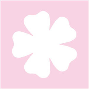 | KurePunchMediumHEARTPETALFLOWER SBKPM850-31