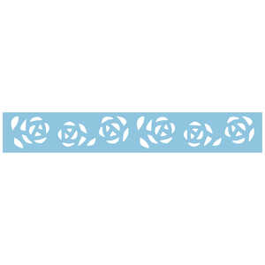 呉竹 KUREPUNCHBORDERDECORATIONROSEGARDEN SBKPB130-11 呉竹 KUREPUNCHBORDERDECORATIONROSEGARDEN SBKPB130-11