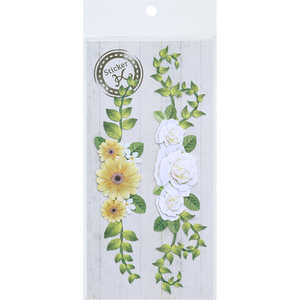 呉竹 HANDMADE STICKER K FLOWER DECORATION SBST501-6 呉竹 HANDMADE STICKER K FLOWER DECORATION SBST501-6
