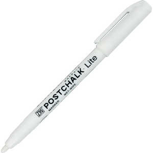 ���� ZIG POSTCHALK MARKER WET-WIPE Lite �ۥ磻�ȥ��꡼�� POST-980A-000S