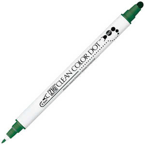 呉竹 ZIG クリーンカラードット グリーン TC6100040 呉竹 ZIG クリーンカラードット グリーン TC6100040