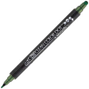 呉竹 ZIG クリーンカラードット メタリックグリーン TC8100121 呉竹 ZIG クリーンカラードット メタリックグリーン TC8100121