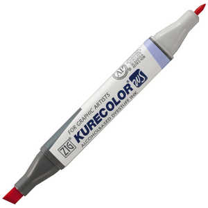 呉竹 ZIG(ジグ) 油性カラーペン KURECOLOR TWIN WS CADMIUM RED KC-3000N-217