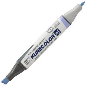 呉竹 ZIG(ジグ) 油性カラーペン KURECOLOR TWIN WS ICE BLUE KC-3000N-350