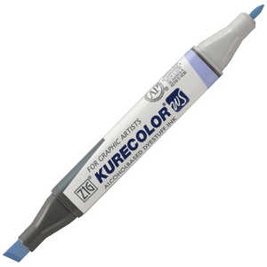 呉竹 ZIG(ジグ) 油性カラーペン KURECOLOR TWIN WS ICE BLUE KC-3000N-350 呉竹 ZIG(ジグ) 油性カラーペン KURECOLOR TWIN WS ICE BLUE KC-3000N-350