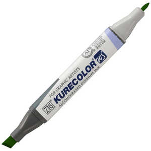 呉竹 ZIG(ジグ) 油性カラーペン KURECOLOR TWIN WS LIGHT GREEN KC-3000N-504