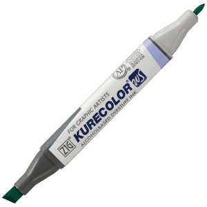 呉竹 ZIG(ジグ) 油性カラーペン KURECOLOR TWIN WS TURQUOISE　GREEN KC-3000N-534