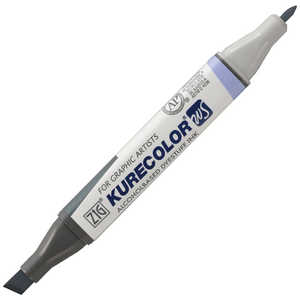 呉竹 ZIG(ジグ) 油性カラーペン KURECOLOR TWIN WS PALE GRAY KC-3000N-821 呉竹 ZIG(ジグ) 油性カラーペン KURECOLOR TWIN WS PALE GRAY KC-3000N-821