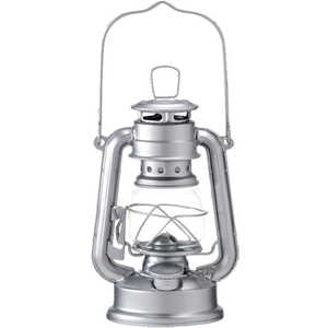 カメヤマ オイルランタンミニ ロゴ入り シルバー SJ5740010SI カメヤマ オイルランタンミニ ロゴ入り シルバー SJ5740010SI