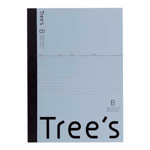 キョクトウアソシエイツ Trees A4 B罫40枚 ブルーグレー UTRBA4GR キョクトウアソシエイツ Trees A4 B罫40枚 ブルーグレー UTRBA4GR