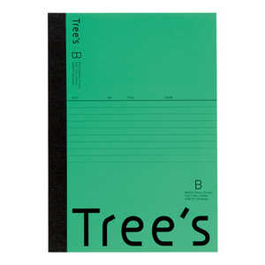 キョクトウアソシエイツ Trees A5 B罫30枚 グリーン グリーン UTRBA5G キョクトウアソシエイツ Trees A5 B罫30枚 グリーン グリーン UTRBA5G