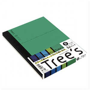 キョクトウアソシエイツ Treesノート B5B罫 5色パック UTR3BX5 キョクトウアソシエイツ Treesノート B5B罫 5色パック UTR3BX5